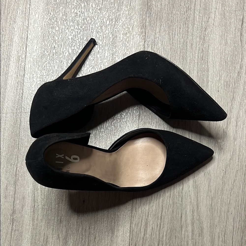 Elegant Black Stiletto Heels